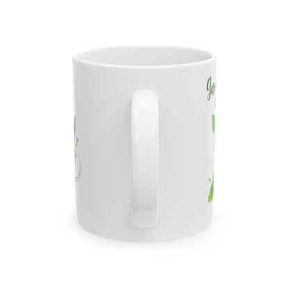 Gardening Mug - "Gardening is My Cup of Tea" - 11oz & 15oz Ceramic Coffee Cup