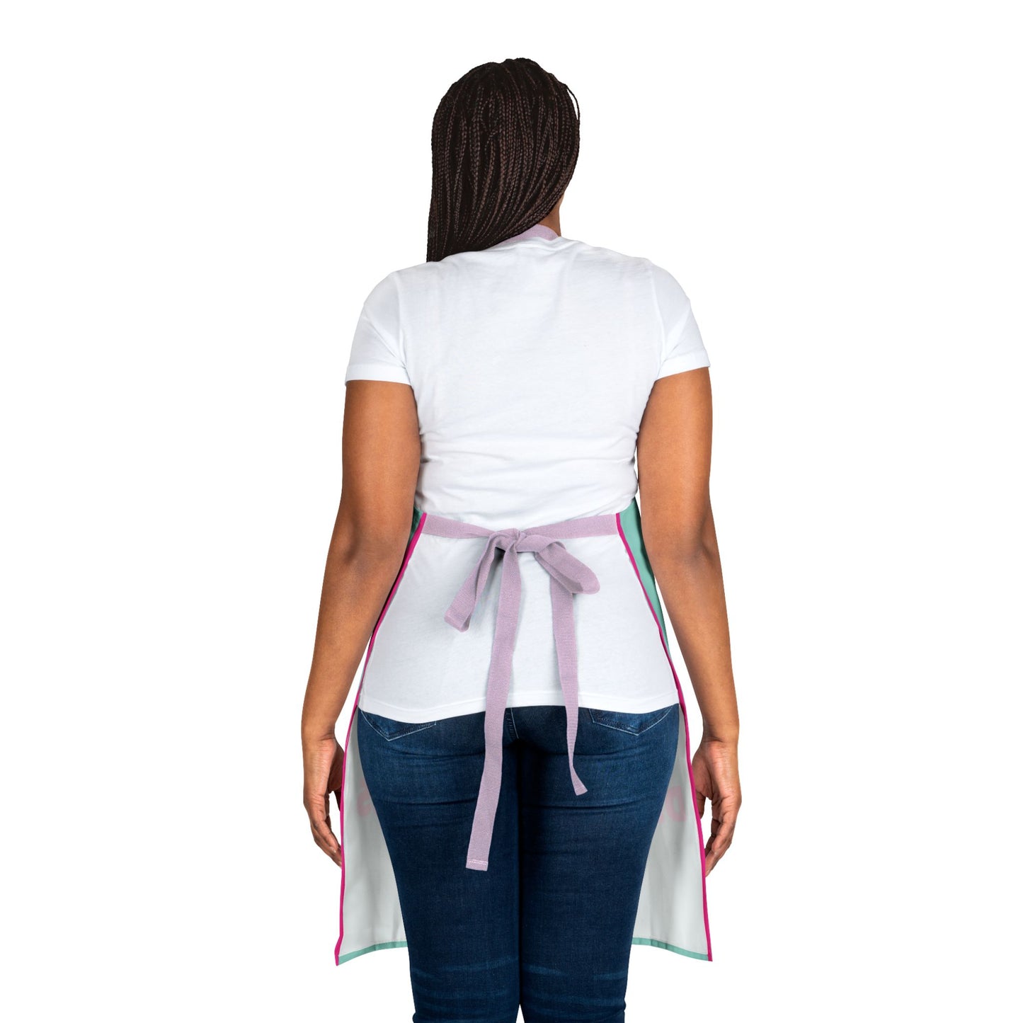 Sassy, Single, and Serving Deliciousness Apron - Colorful Kitchen Gift for Food Lovers