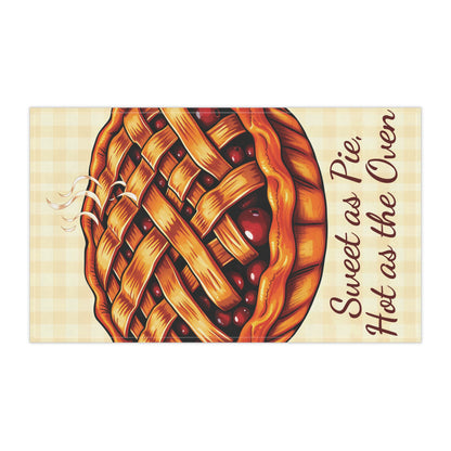 Sweet as Pie Kitchen Tea Towels - Perfect for Baking Enthusiasts - Vintage Pie Print