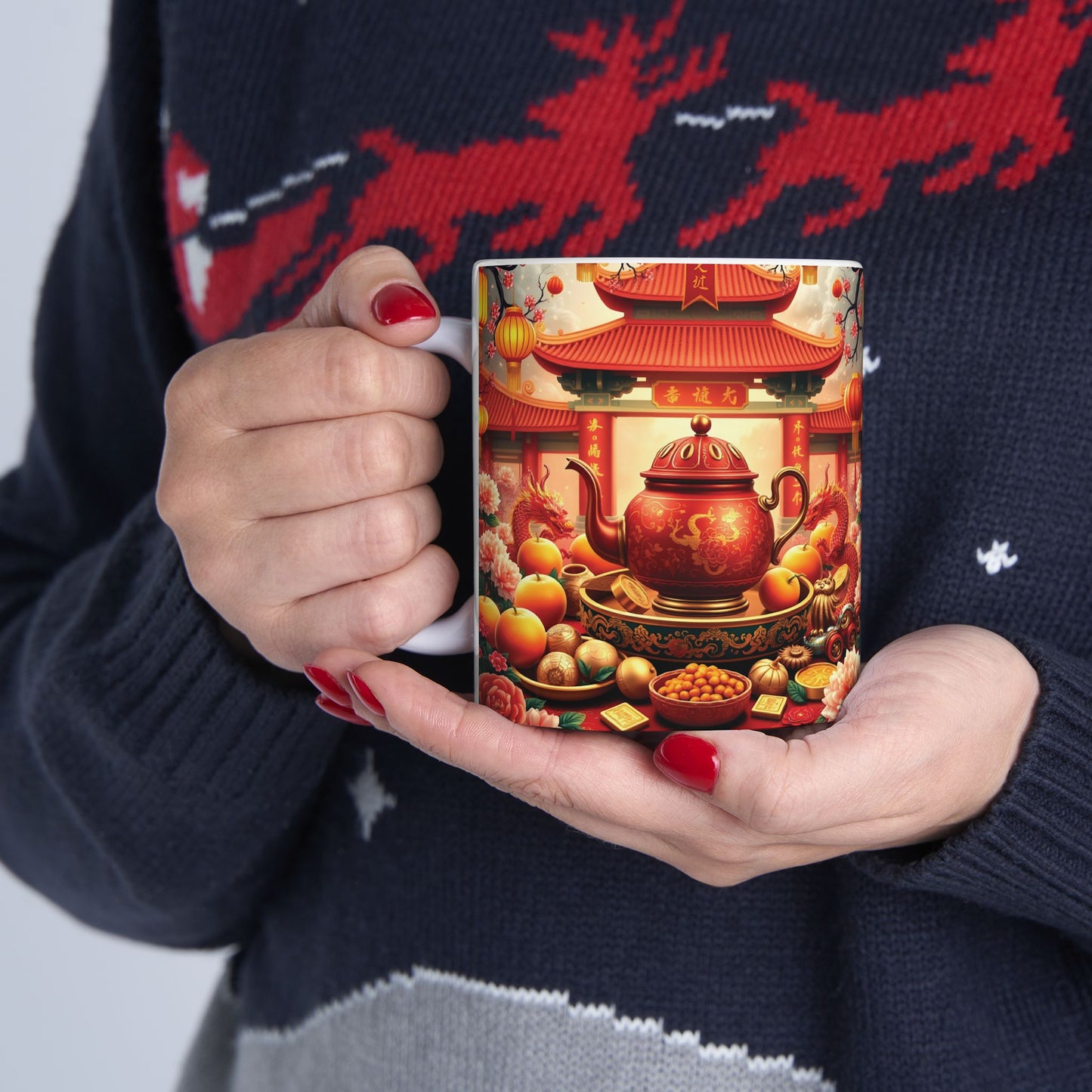 Chinese New Year Celebration Mug