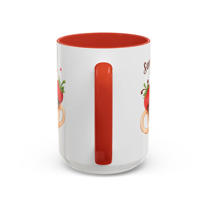 Sending Hugs and Kisses Coffee Mug - Cute Valentine’s Day Gift for Coffee Lovers - 8 Color Options