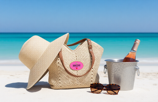 The "Bride Crew" Signature Straw Tote – Luxury Bachelorette & Bridal Shower Gift (Free Shipping)