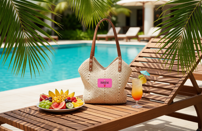 The "Bride Crew" Signature Straw Tote – Luxury Bachelorette & Bridal Shower Gift (Free Shipping)
