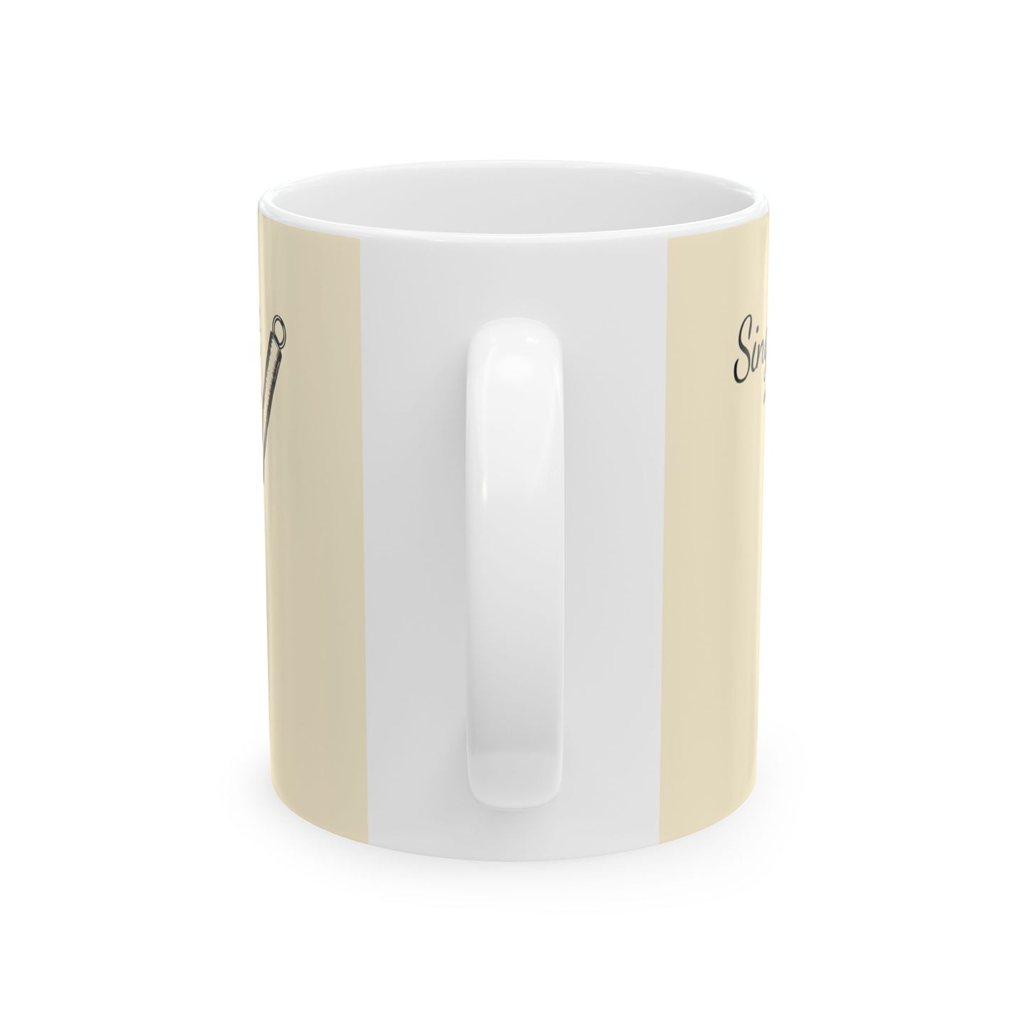 Single, Sweet, and Stirring Things Up Mug | Double-Sided Print | 11 oz & 15 oz | Premium Ceramic