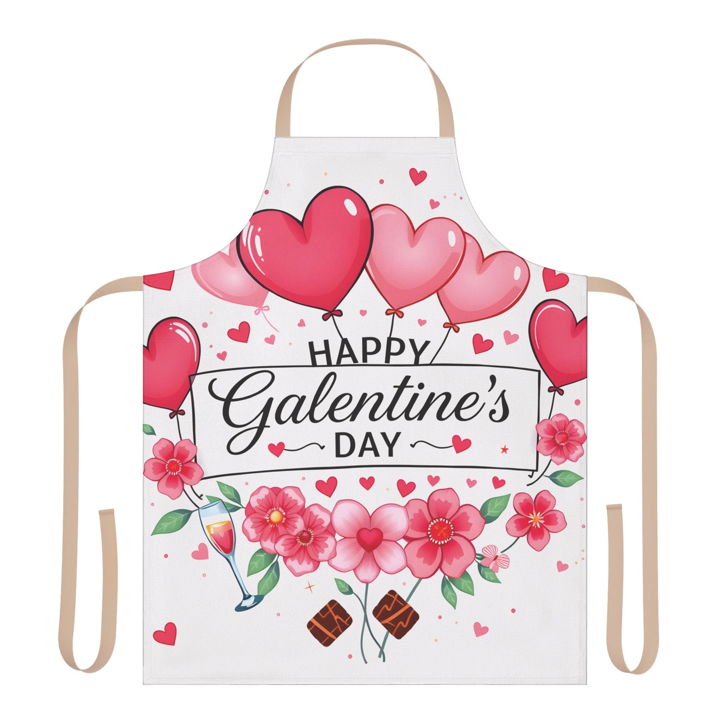 Celebrate Friendship in Style with the Happy Galentine’s Day Apron