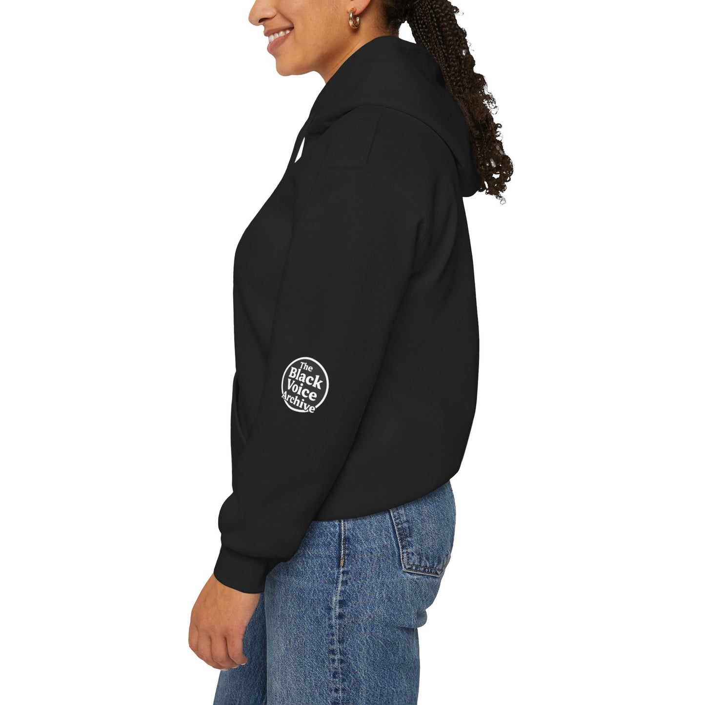Personalizable Stay Strong Black People The Black Voice Archive Hoodie – Inspirational Black Voice Support Sweatshirt