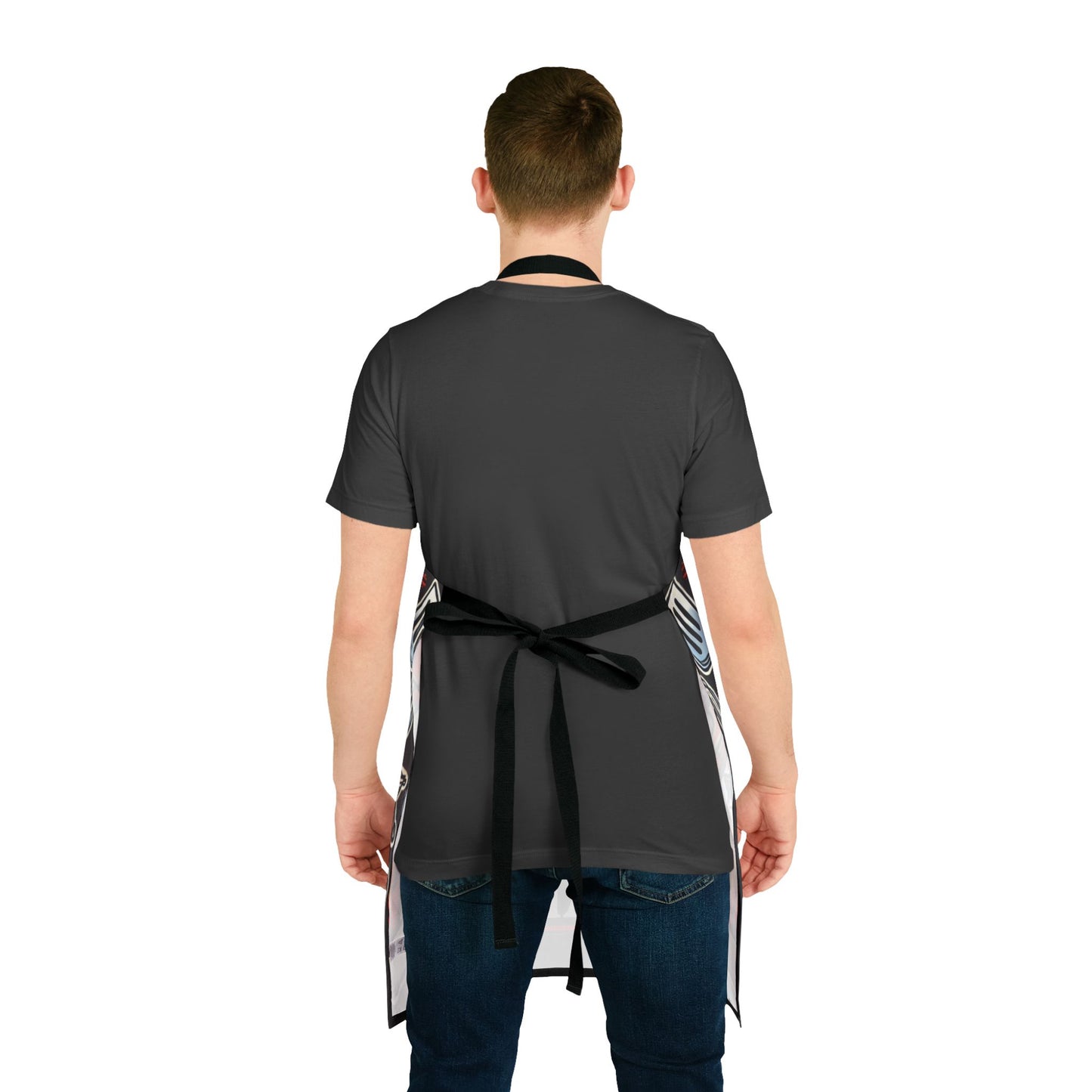 License to Grill Apron – Funny BBQ Cooking Apron, Adjustable 5-Color Straps, Durable Polyester Canvas