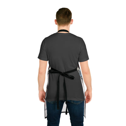 License to Grill Apron – Funny BBQ Cooking Apron, Adjustable 5-Color Straps, Durable Polyester Canvas