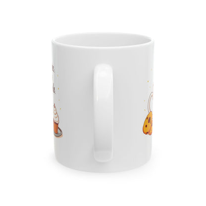 Bake, Sip, Smile, Repeat Mug | Double-Sided Print | 11 oz & 15 oz | 2424 DPI Premium Ceramic Design