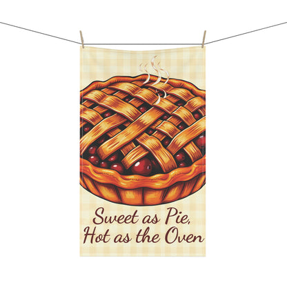 Sweet as Pie Kitchen Tea Towels - Perfect for Baking Enthusiasts - Vintage Pie Print